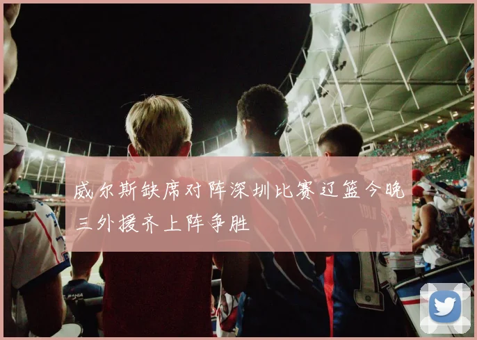 威尔斯缺席对阵深圳比赛辽篮今晚三外援齐上阵争胜
