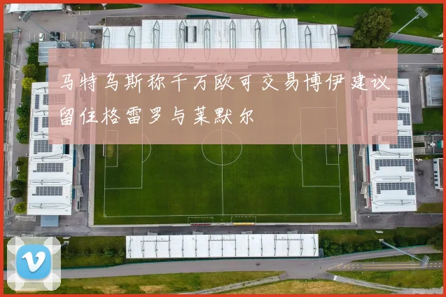 马特乌斯称千万欧可交易博伊建议留住格雷罗与莱默尔